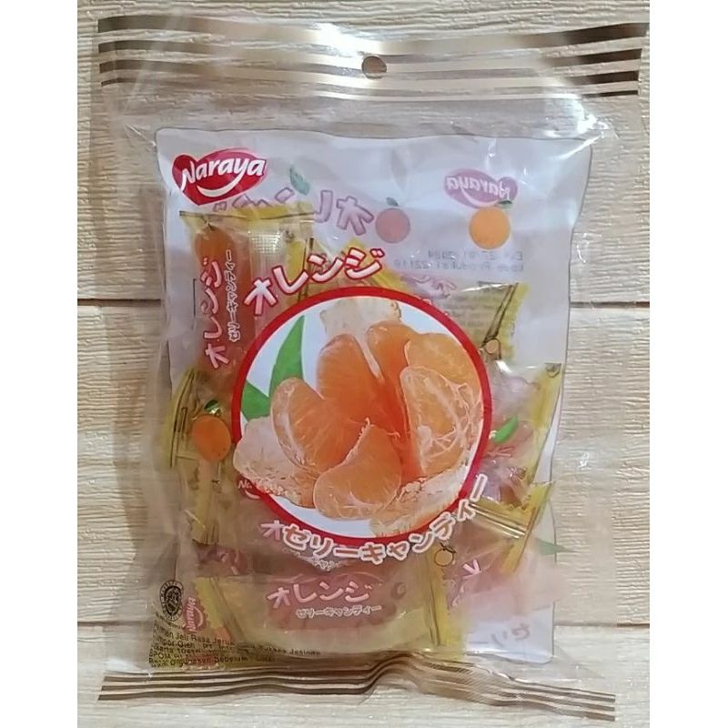 

[200gr & 500gr] Permen Jeli Jeruk Mandarin Naraya