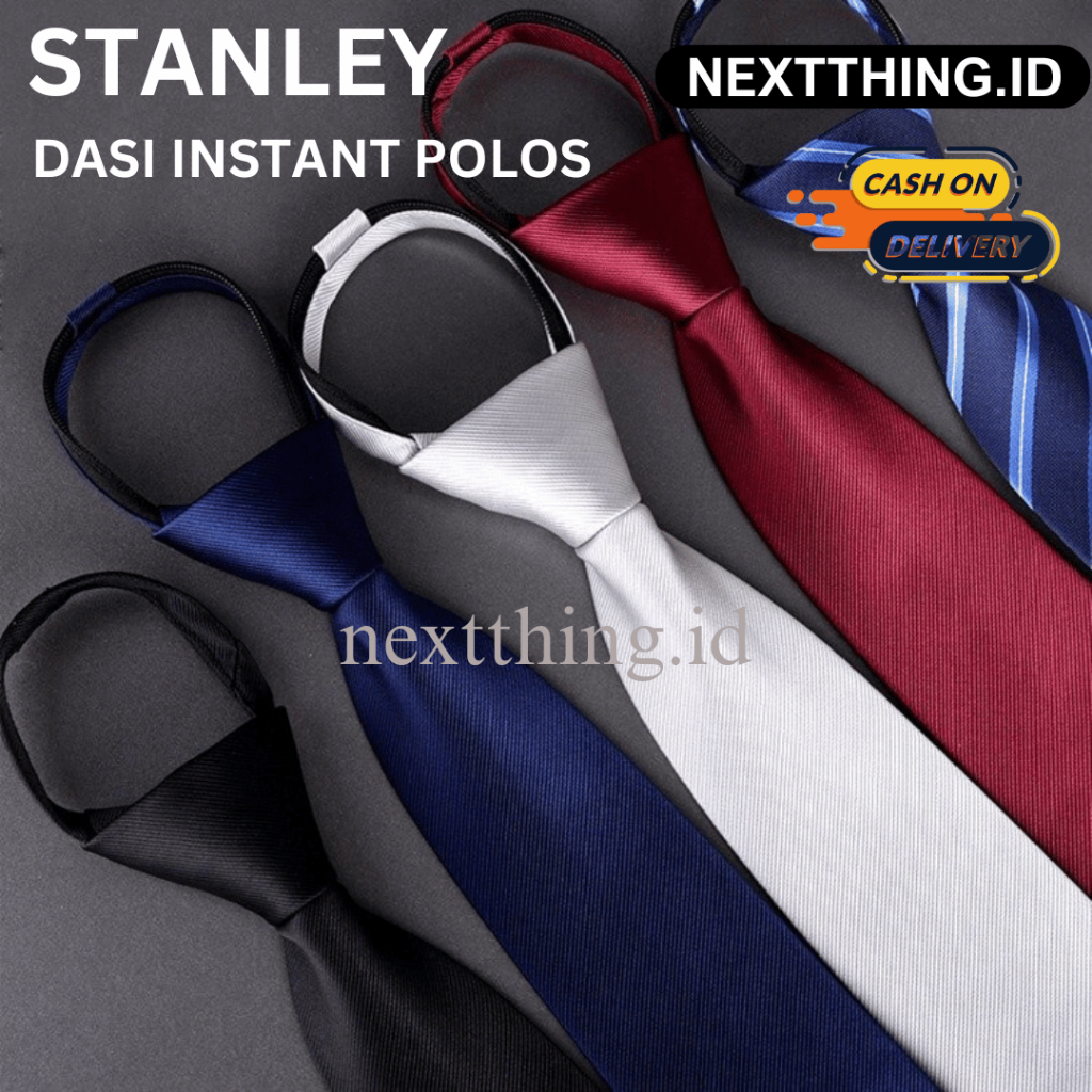 NEXTTHING.ID - STANLEY DASI INSTANT dasi pria dasi wanita dasi kantor dasi instant