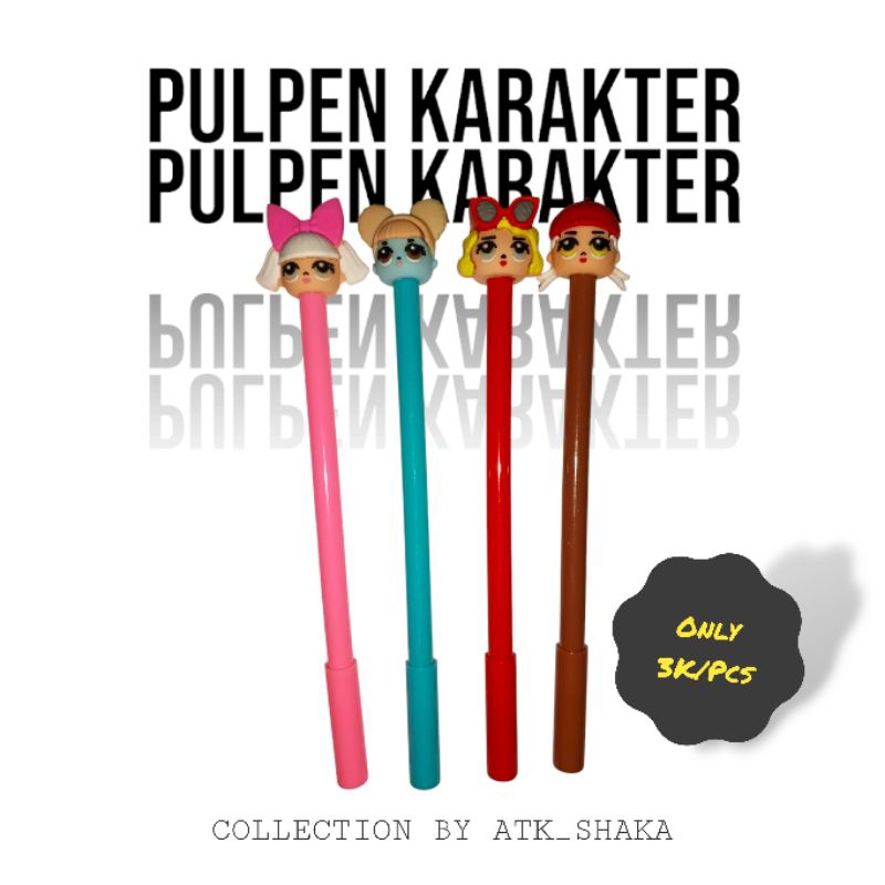 

PULPEN ANEKA KARAKTER /PULPEN AESTHETICS