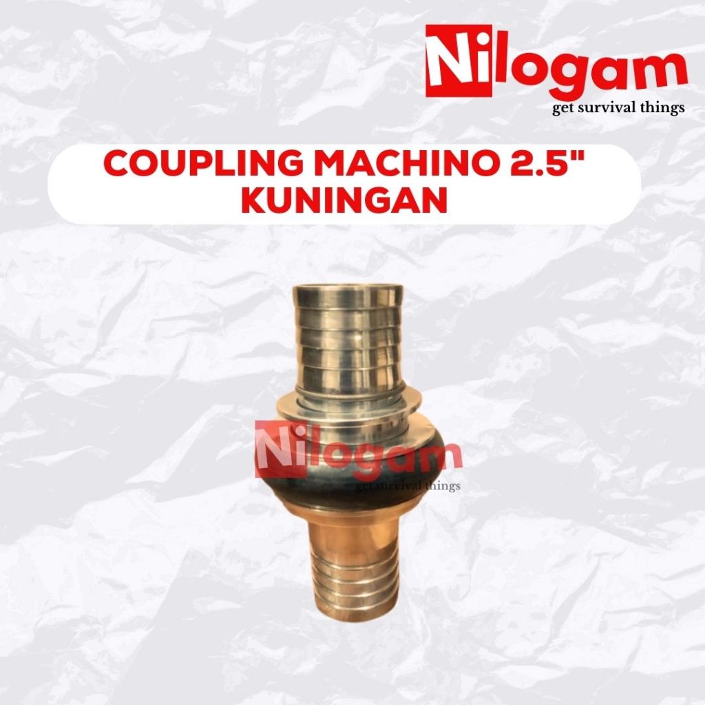 Coupling Machino 2.5" Kuningan