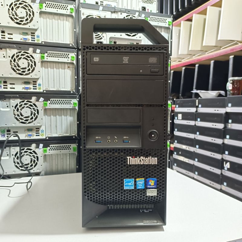 CPU LENOVO ThinkStation E32 Intel I7 4770 RAM 8GB HDD 1TB VGA K2000
