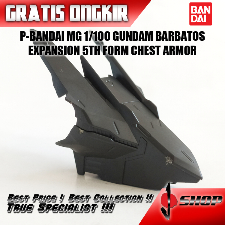 P-BANDAI MG 1/100 GUNDAM BARBATOS EXPANSION 5TH FORM CHEST ARMOR LTDMG0205