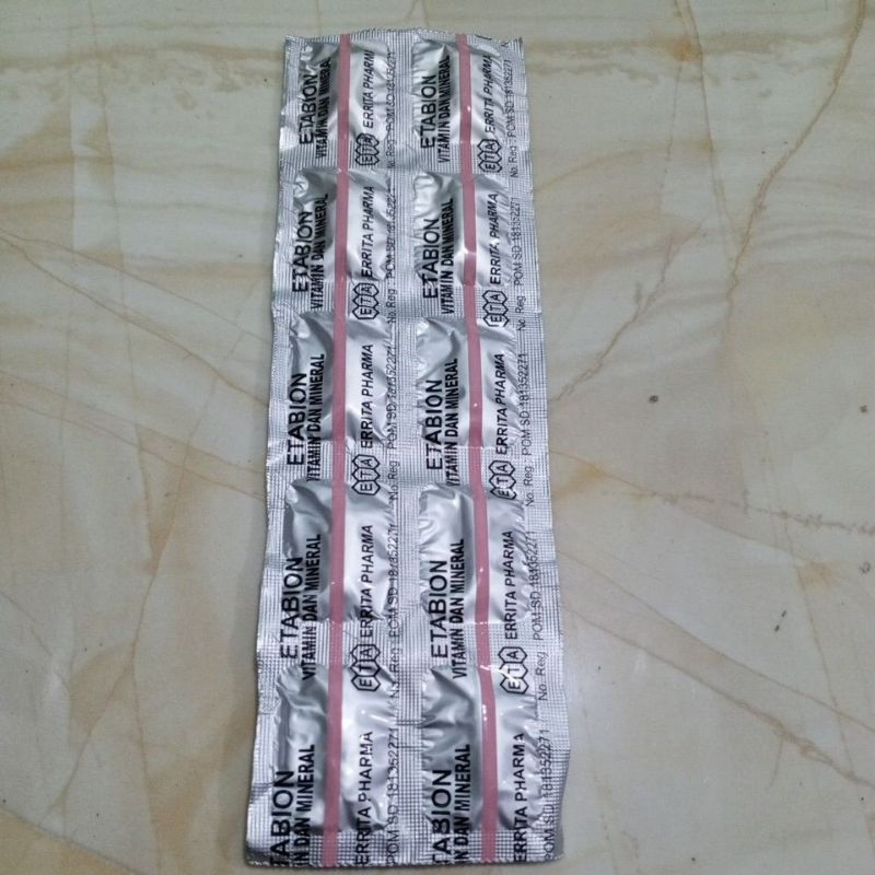 Etabion  vitamin dan mineral