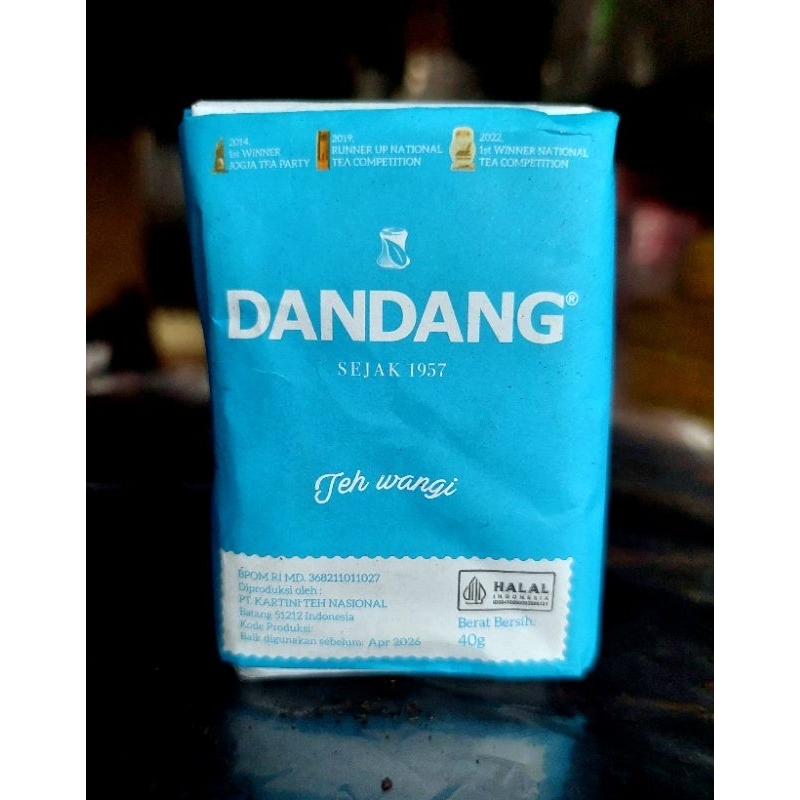 

teh dandang biru per slop 40grm