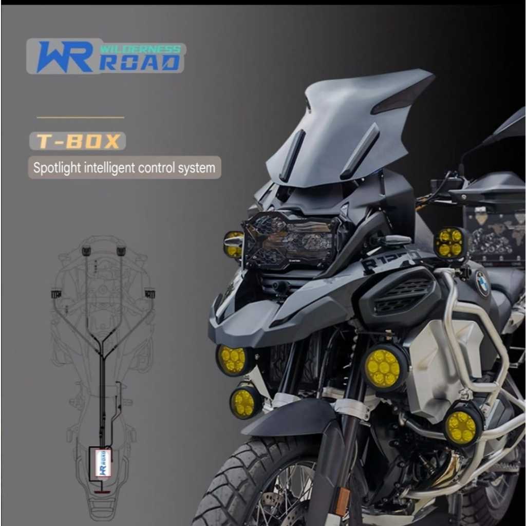 CanBus BMW ADV 750 850 1200 1250 1300 Gs untuk Lampu GR Gold Runway dengan saklar Motor