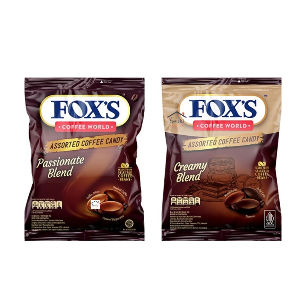 

Fox's Coffee Blend Permen Kopi Fox dengan 3 Rasa Pilihan