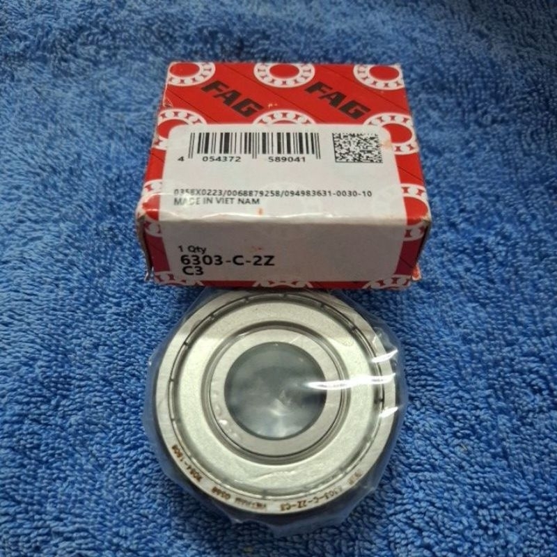 Bearing 6303 ZZ / 6303 ZZ C3 FAG ORIGINAL