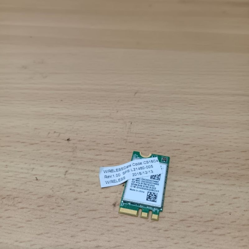 wirelees wifi card wificard Notebook Hp 14s-cf 14s-dk 14s-cf0045TX