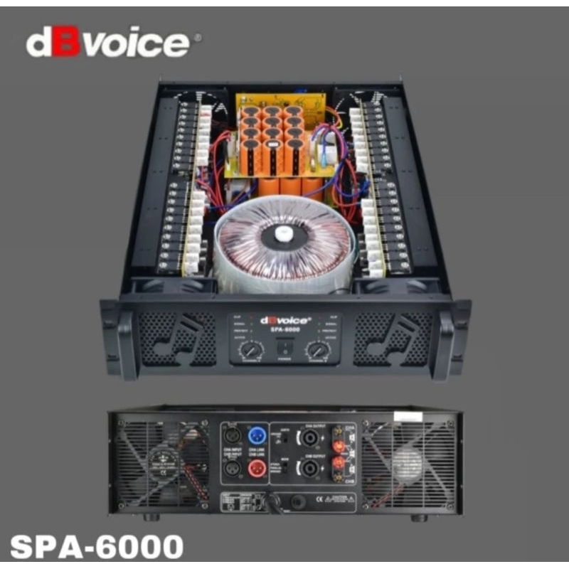 Power dB Voice SPA 6000 Original Amplifier dbvoice SPA6000 Class GB