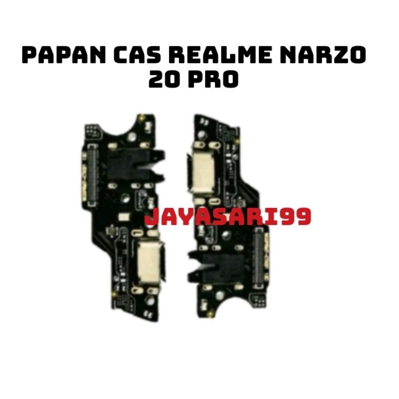 Papan Cas Realme narzo 20 pro charger papan cas konektor original full IC