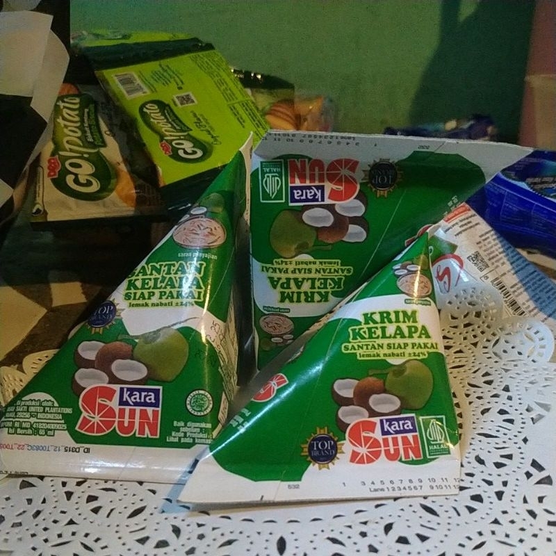 

SUN Kara|KRIM KELAPA Santan Siap Pakai