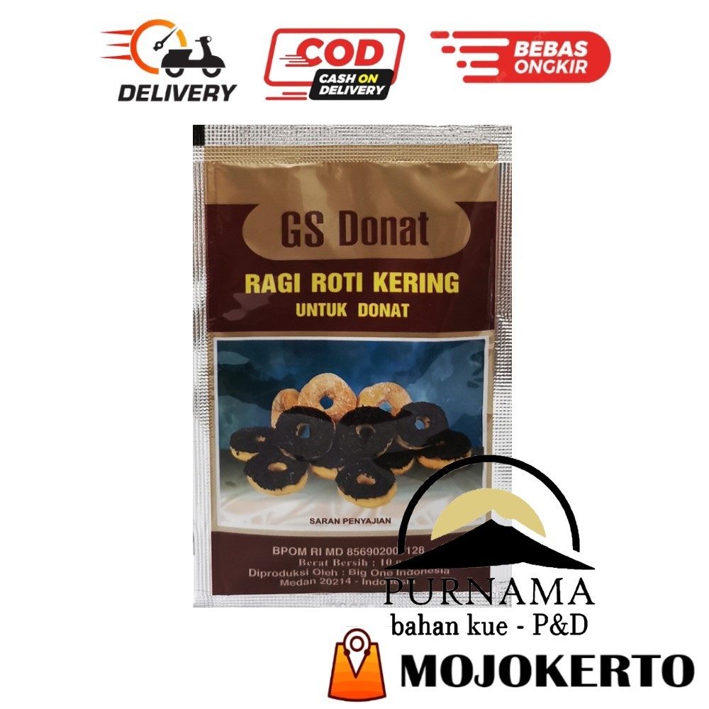 

GS DONAT SACHET 10GR RAGI KERING INSTAN INSTANT DRY YEAST SUPER KHUSUS DONUT DOUGHNUT BIG ONE