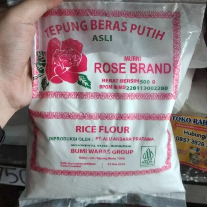 

Tepung Beras Putih Rose Brand