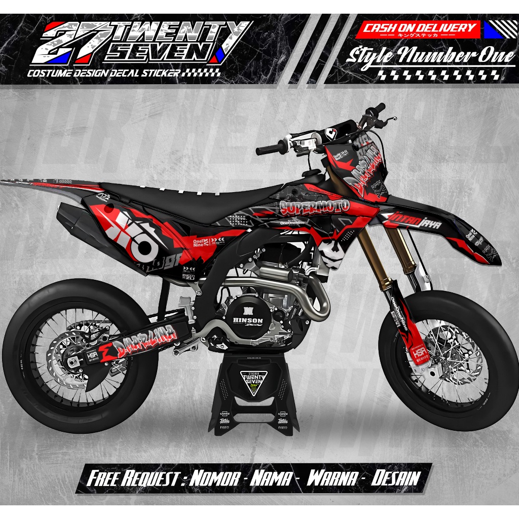 DECAL KLX GORDON FULL BODY / STIKER KLX GORDON / STIKER GORDON / DECAL GORDON 2