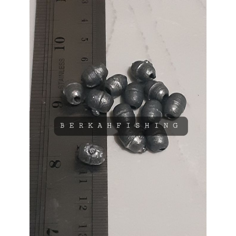 Timah pancing/Timah pemberat pancing dan jaring/Timah Jagung 2/Timah pancing super