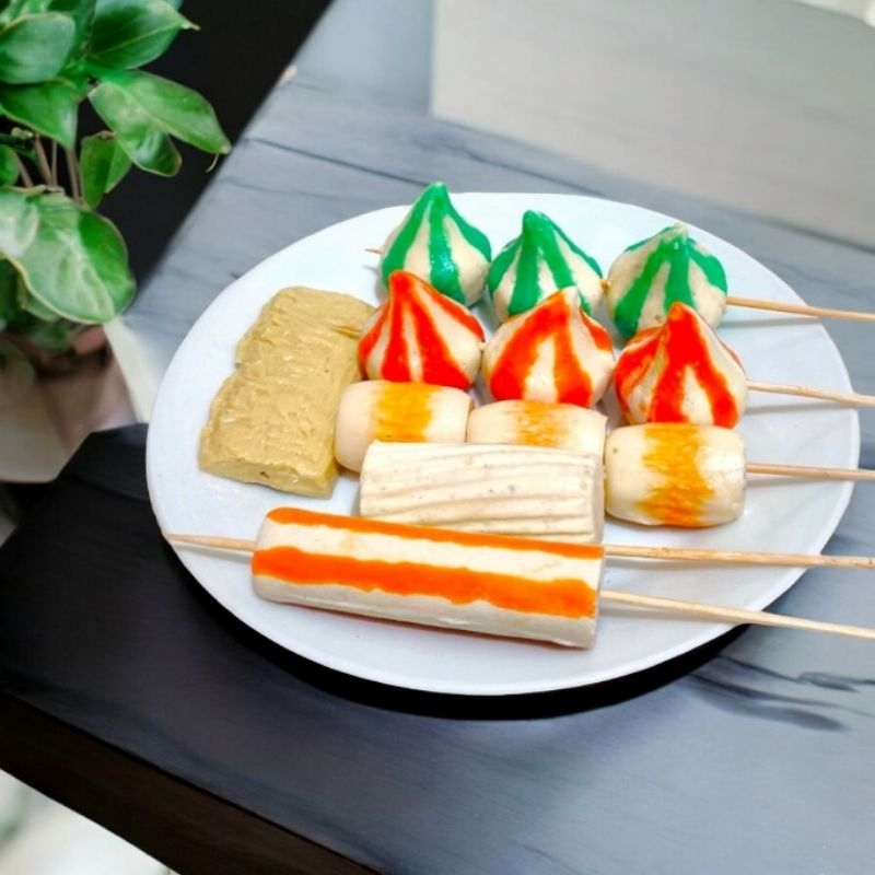 Replika makanan Frozen food ( paket lengkap) 1 set 6pcs / dummy makanan / Mainan anak / Edukasi anak