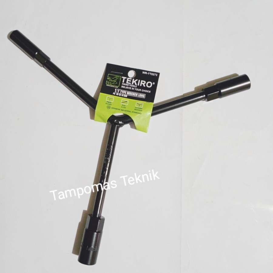 Kunci Sok Y TEKIRO 10x12x14 Panjang Kunci Sok Y Tekiro type Long