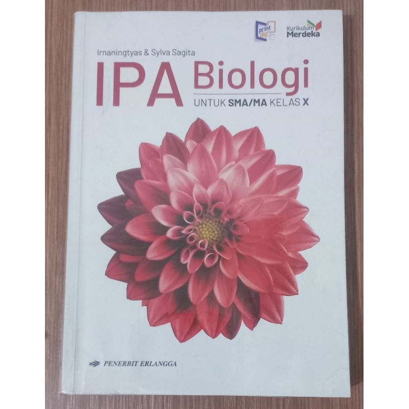 

BIOLOGI KELAS 10 ERLANGGA KURIKULUM MERDEKA ORIGINAL