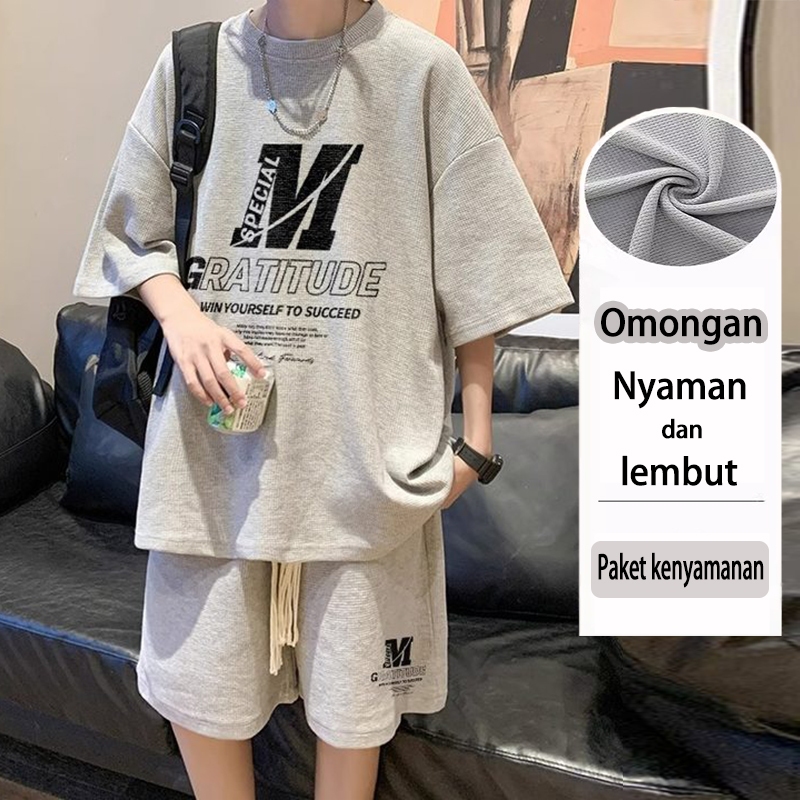 baju olahraga pria baju setelan celana pendek kaos oversize pria oversize celana pendek olahraga baj