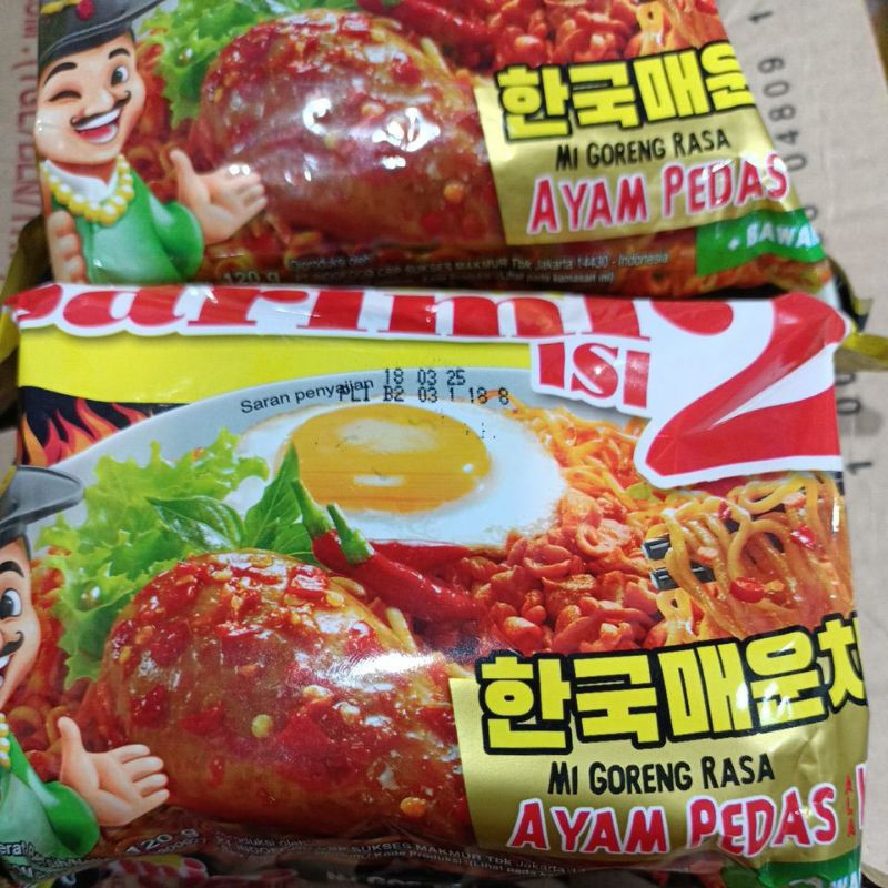 

Sarimi Isi2 Ayam PEDAS KOREA per Bks