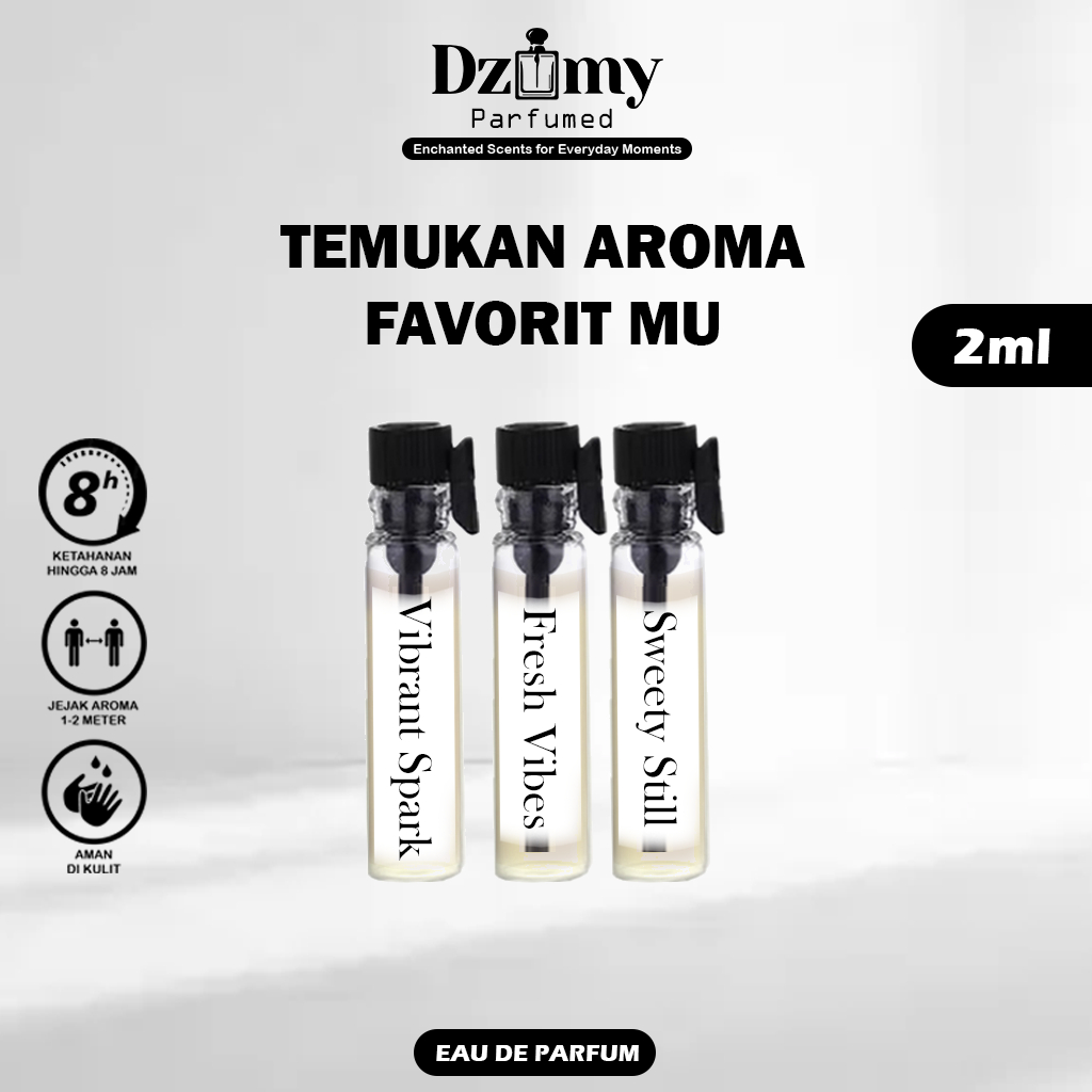 Parfum Tester 2ml - Tester Parfum Sampel - Parfum Tester Tahan Lama - Parfum Tester Set - Tester Par