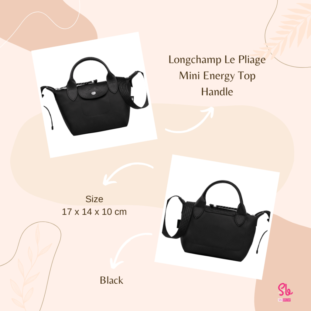 Tas Wanita LC Le Pliage Mini Energy Top Handle Original