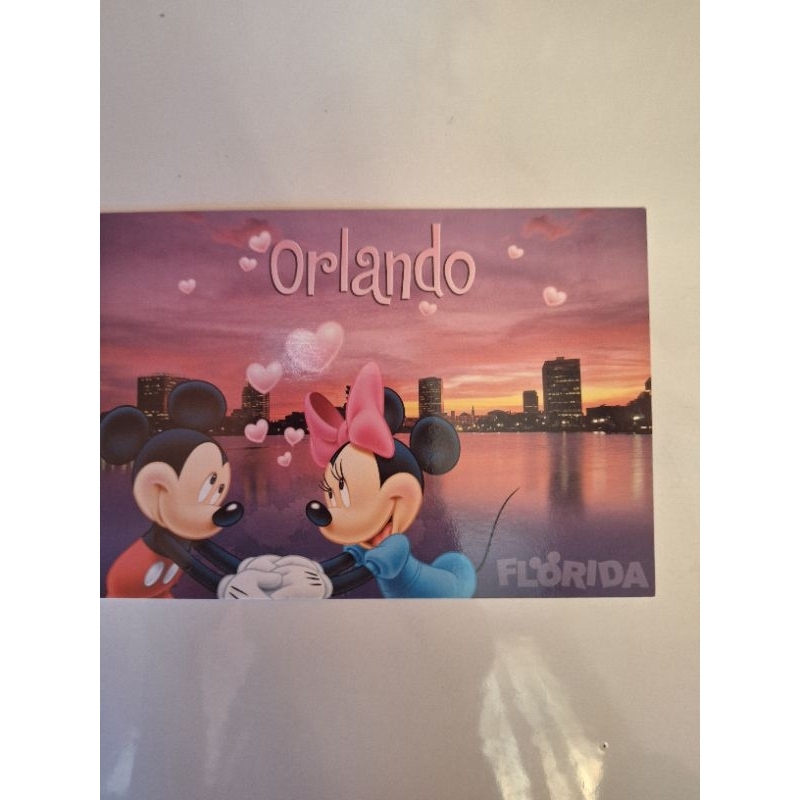 

kartu pos disney mickey mouse postcard