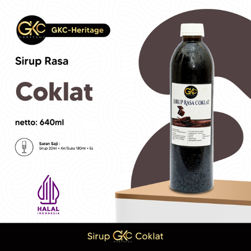 

Sirup GKC / Sirup Minuman (Rasa Coklat) Bisa dijadikan Bahan Baku Minuman & Makan.