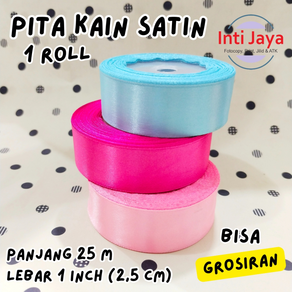 

Pita Kain Satin Roll 1 Inch