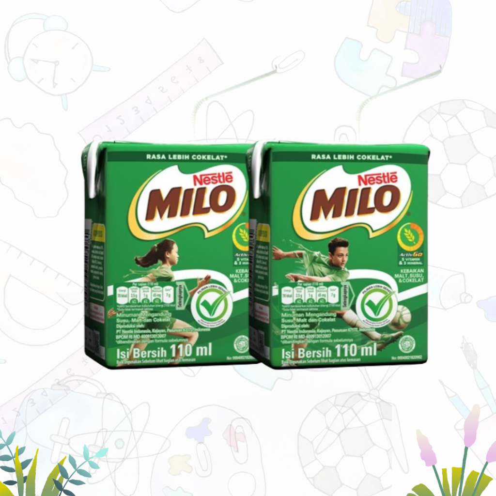 

Milo Activ-Go Minuman Mengandung Susu dan Cokelat UHT 3x110ml (3Pcs)