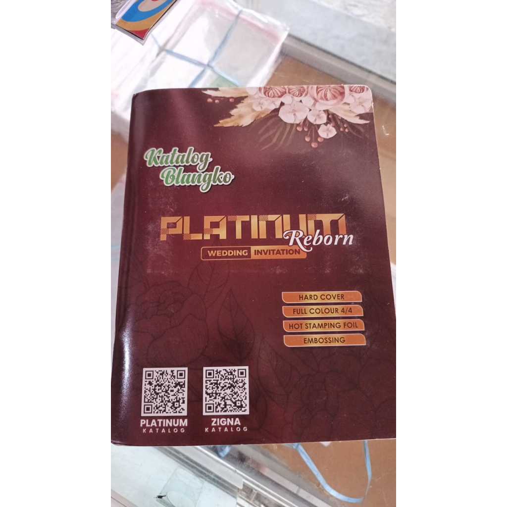 Katalog Blangko Undangan Platinum | Katalog Blangko Undangan | Katalog Undangan  | Katalog Kertas Un