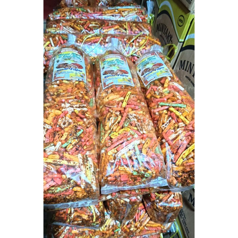 

Seblak Beton Viral Super Penak Mantap Snack Pedas Snack kiloan 200gram