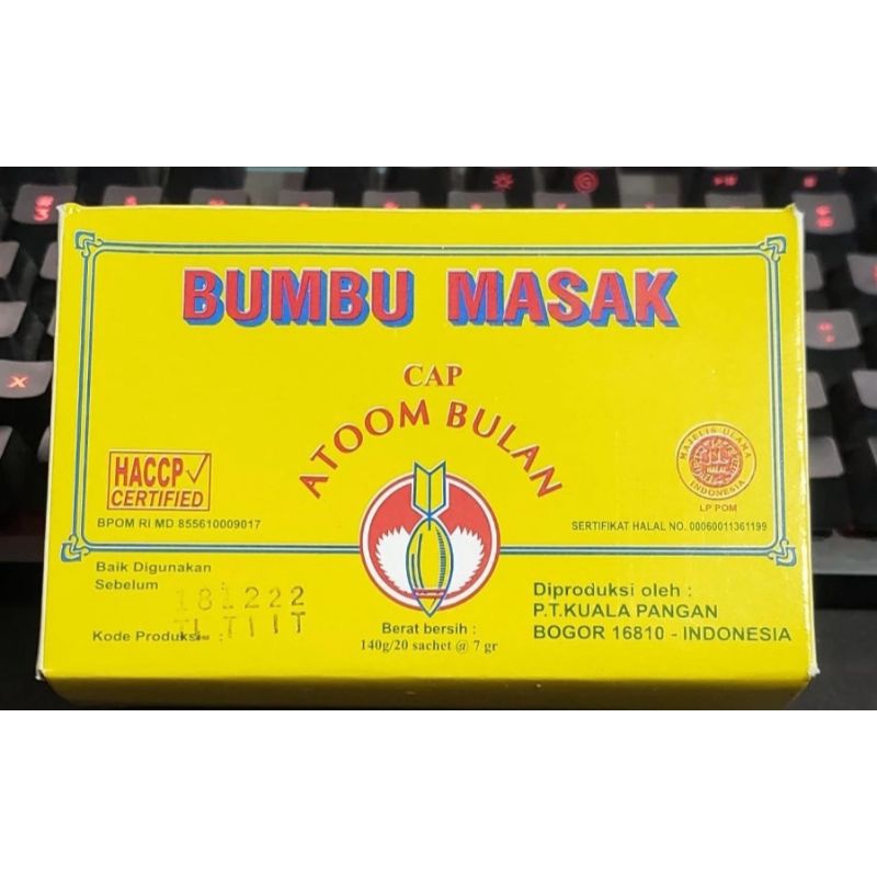 

Atom bulan bumbu masak khas tasikmalaya gurih enak