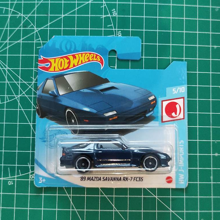 Hotwheels 89 Mazda Savanna RX7 RX-7 FC3S