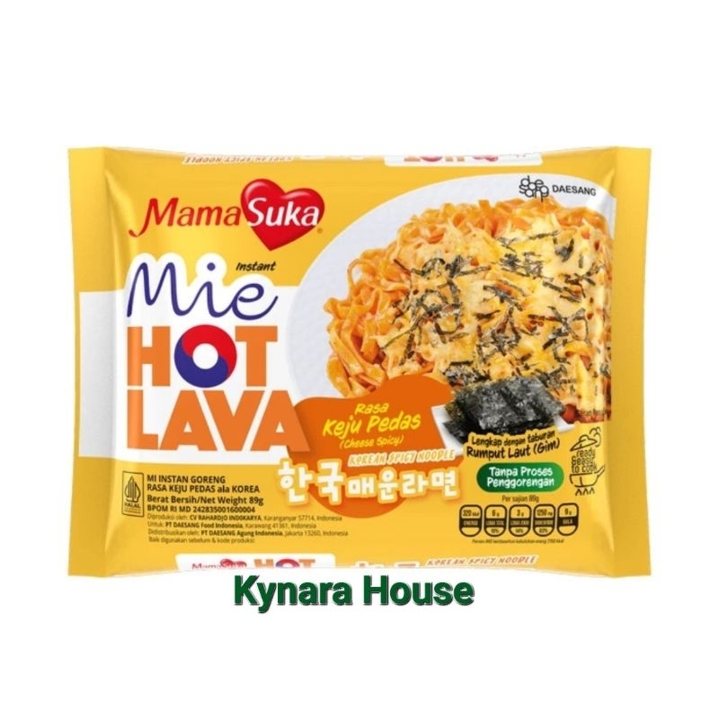 

Mama Suka Mie Hot Lava 89gr