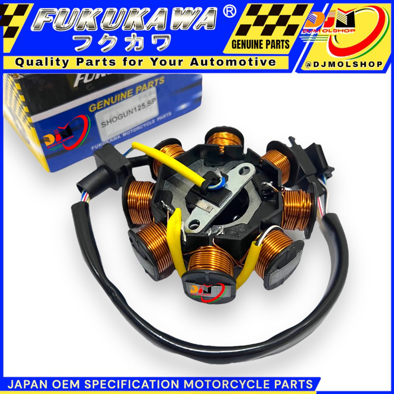 Spull Pengapian + Pulser Motor Suzuki Shogun 125 SP Original Fukukawa