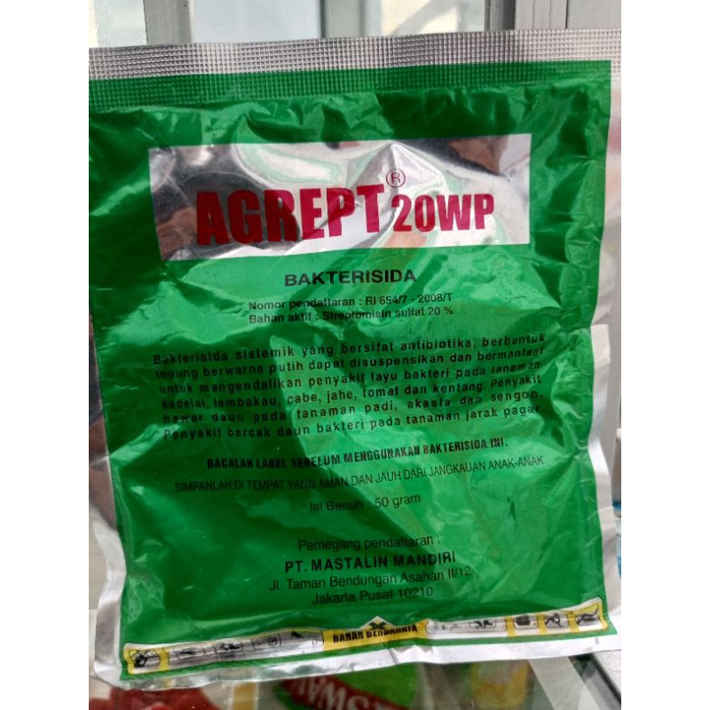 Bakterisida AGREPT 20WP