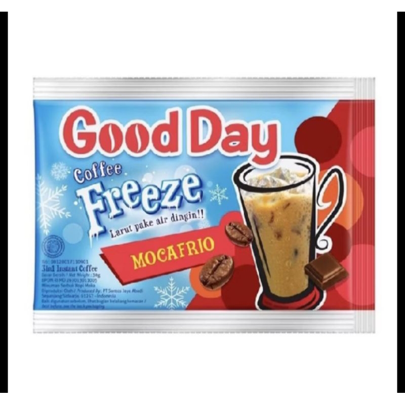 

Goodday Frezee Renceng isi 10 sachet