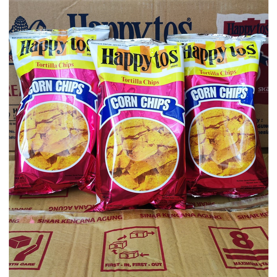 

Happytos Chips Jagung Piattos Roasterd Corn Snack