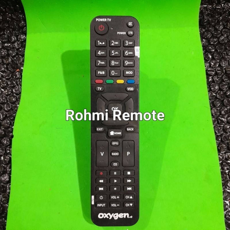 REMOTE REMOT RECEIVER STB OXYGEN ORIGINAL ASLI PANJANG
