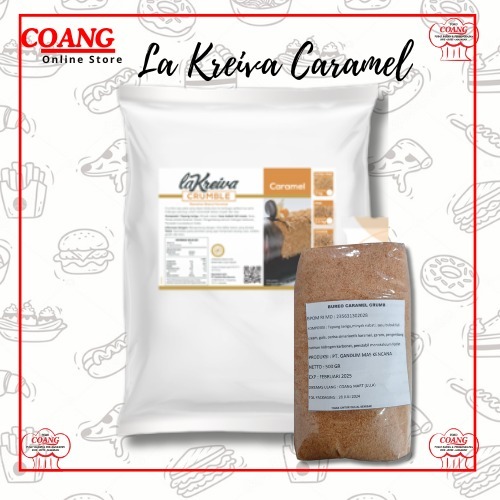 

LA KREIVA CARAMEL CRUMBLE 500 GR