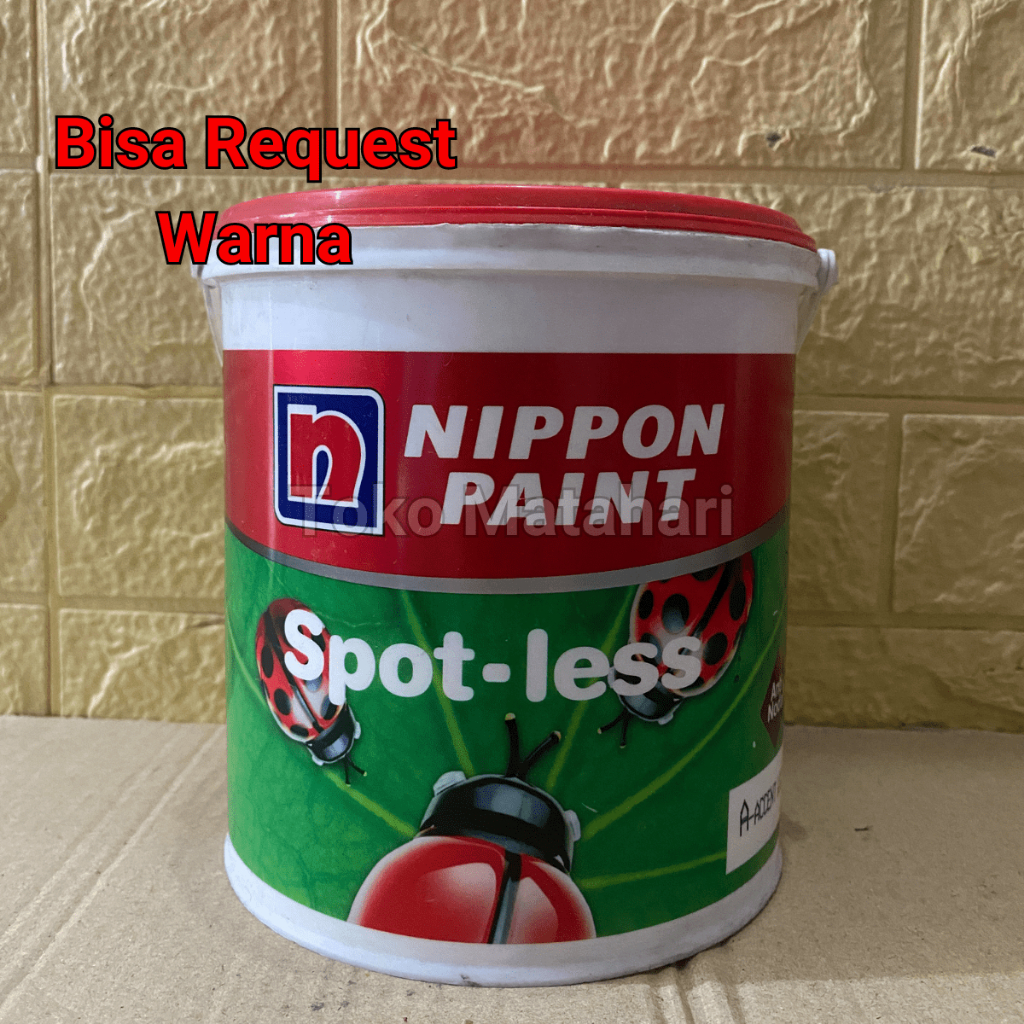 Cat Tembok Nippon Paint Spotless Anti Noda 2.5L