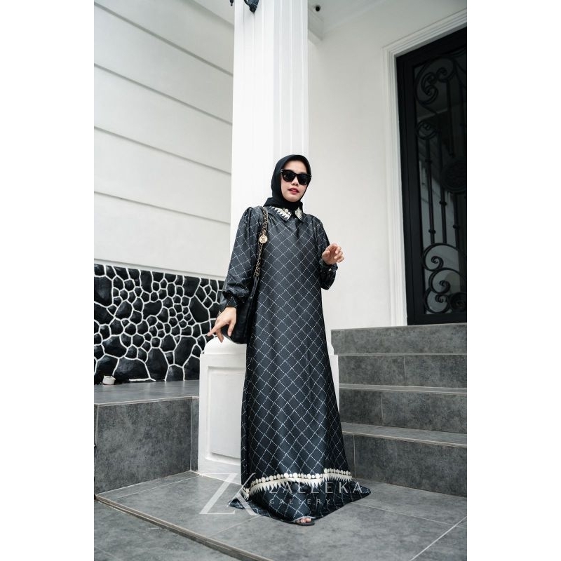 DRESS Monogram ZK silk armany