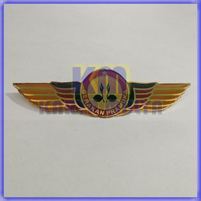 Lencana Pramuka Pin Wing Pramuka Lencana Wing Gerakan Pramuka Tunas Kelapa - Karya Mulya
