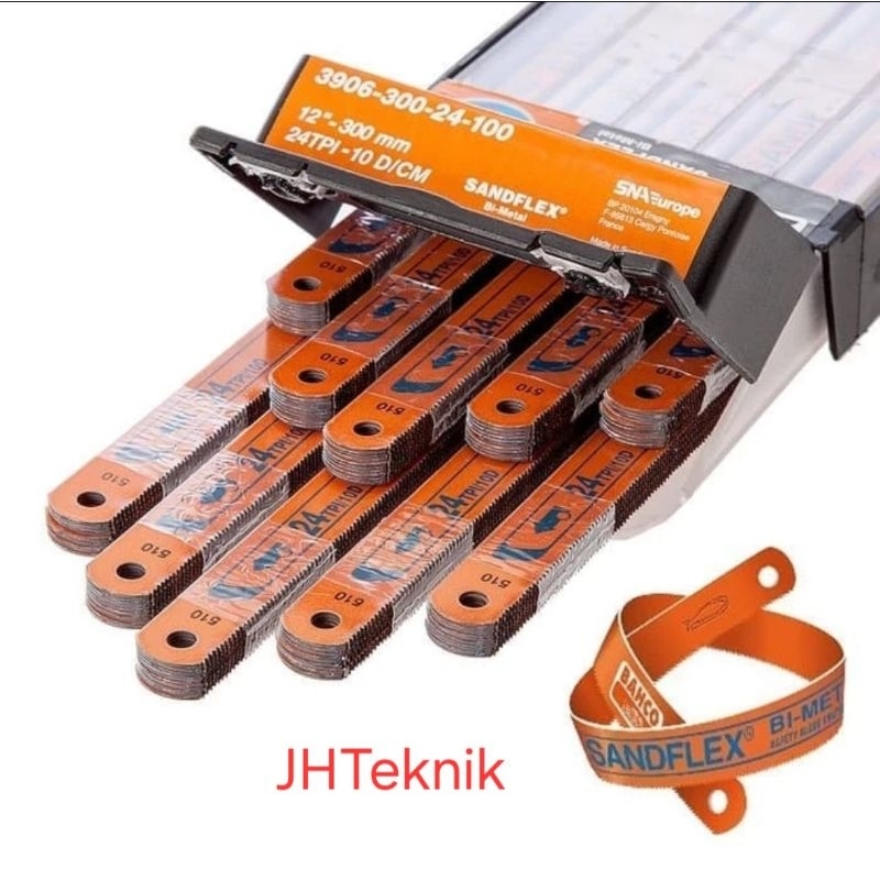 JHTeknik Gergaji Besi Sandflex 18T,24T/Isi Gergaji Besi Sandflex 18",24"Asli Original