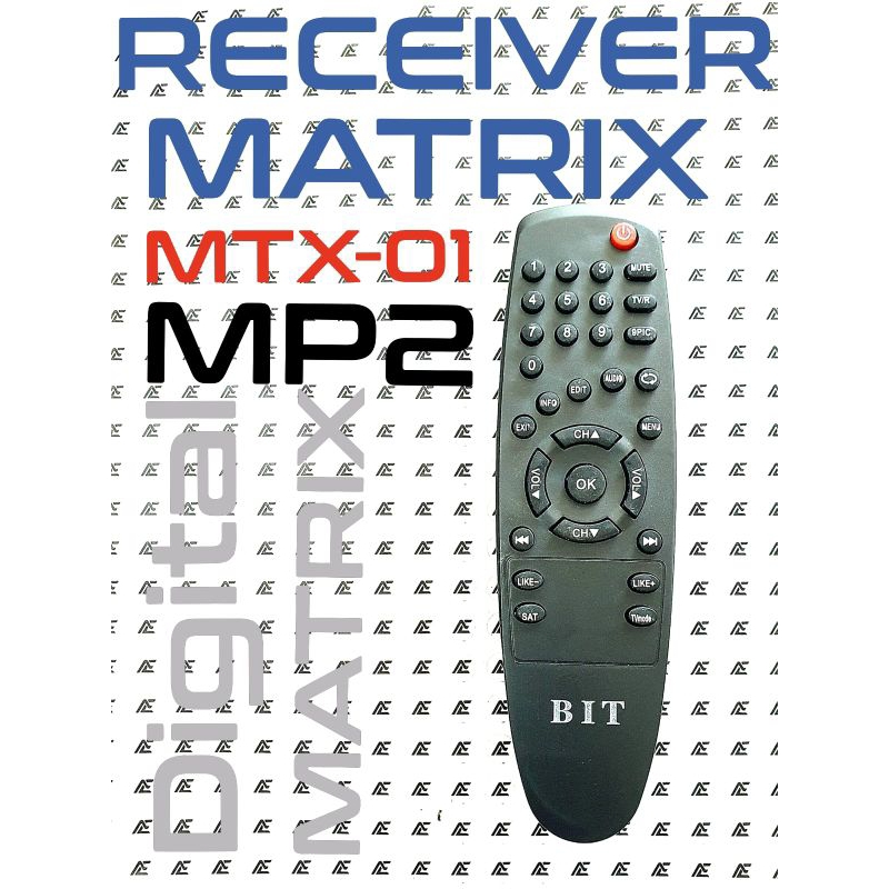Remot digital receiver matrix mp2 BIT MTX 01