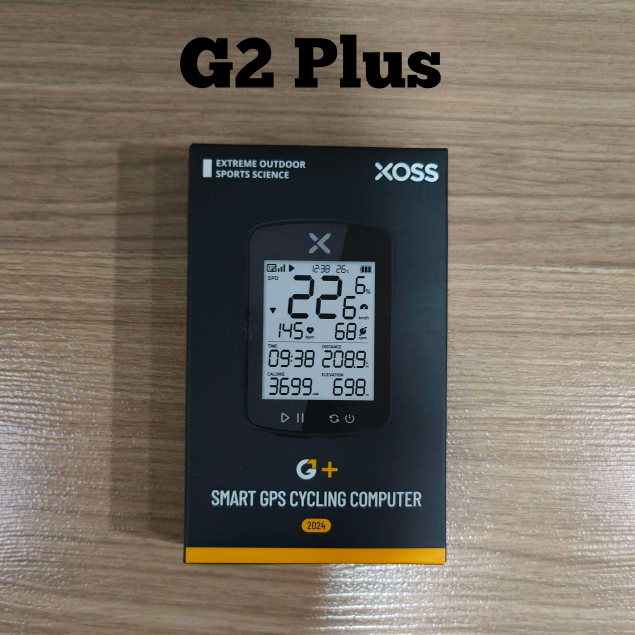 Paket XOSS G2 Plus New Generation Speedometer Sepeda GPS Strava