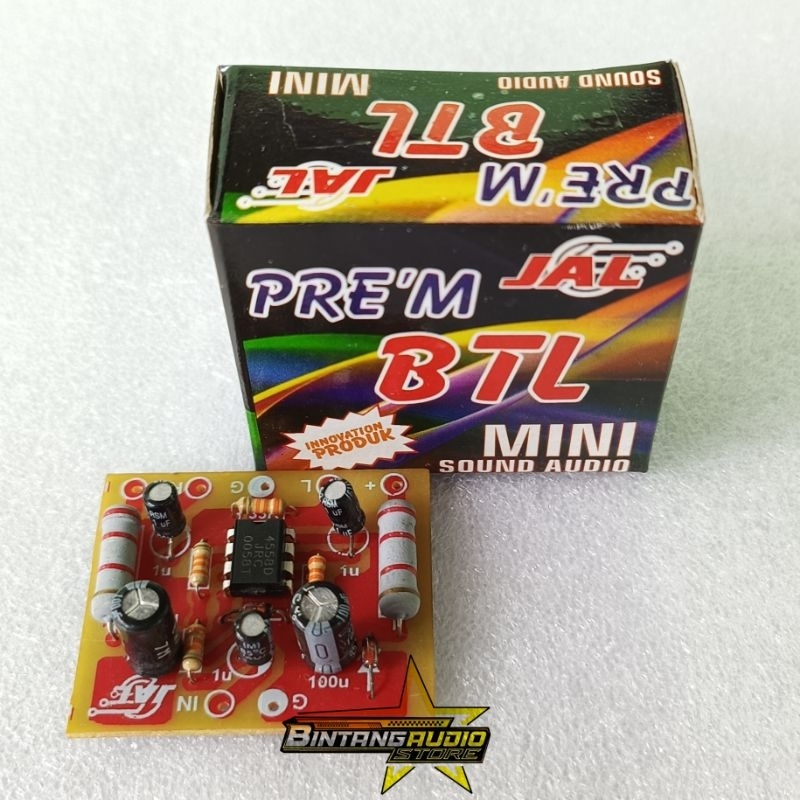 PreAmp BTL Kualitas Terbaik / Kit Pre Amp BTL / Pre M BTL