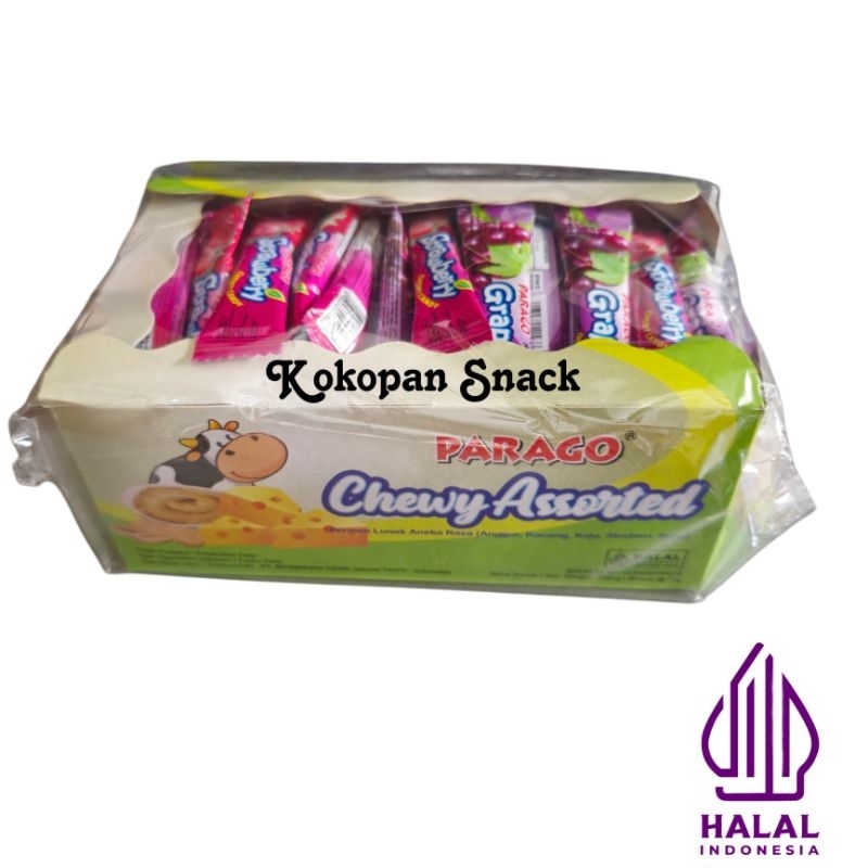 

PARAGO CHEWY ASSORTED CANDY BOX ISI 80