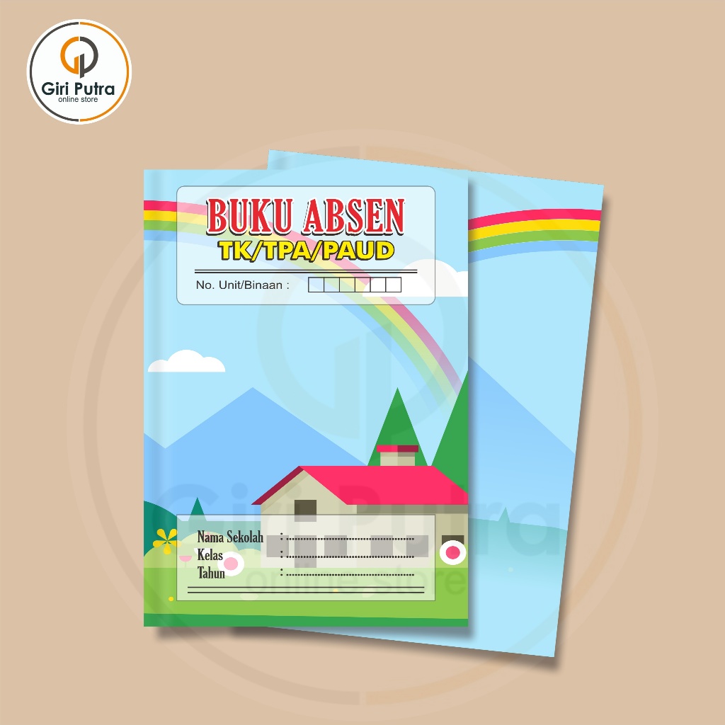 BUKU ABSEN TK/TPA/PAUD